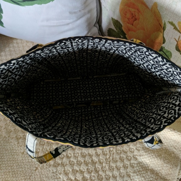 Vera Bradley quilted tote bag floral - Picture 6 of 8